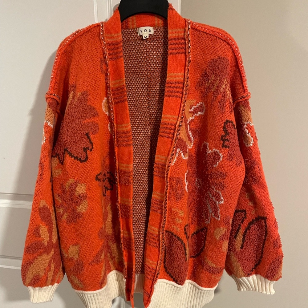 POL CARDIGAN MED
